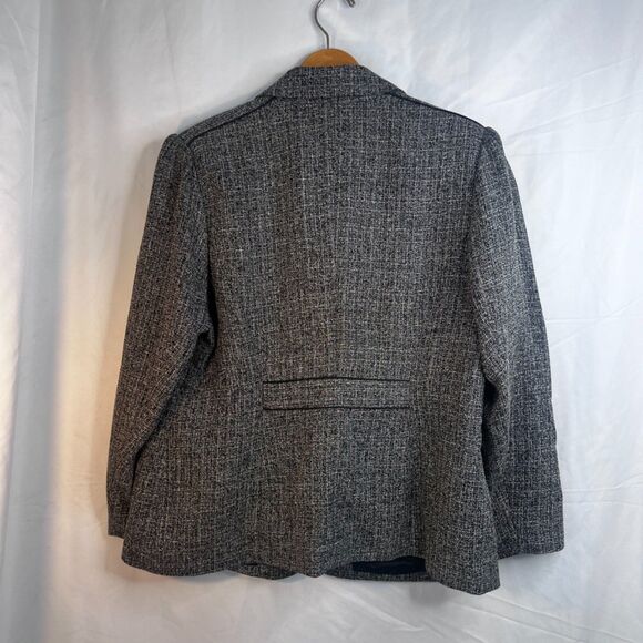Style & Co Tweed Skirt Suit SET Tailored Career Wear Classic Boss Babe Size 16W - Picture 3 of 16